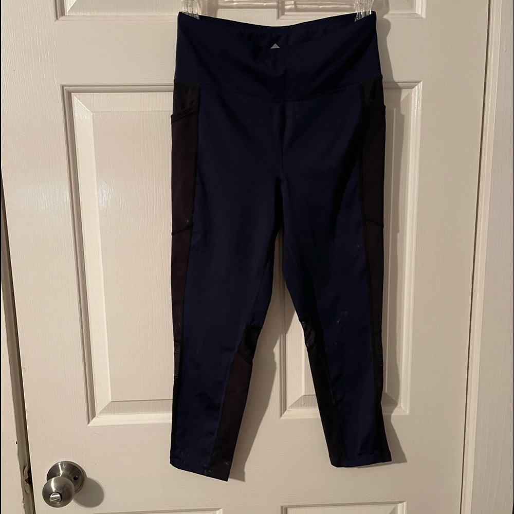 Lularoe Rise Leggings- Navy/Black